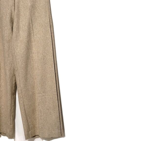 Ottod'Ame Made In Italy Wool Blend Wide Leg Flare Palazzo Trouser Pant Size 4 - Picture 5 of 16